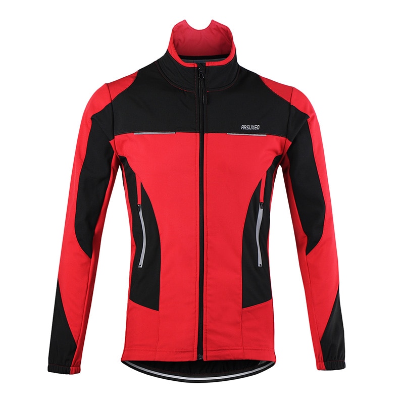 Windproof Men's Thermal Fleece Cycling Jacket Cycling Clothing Cycling Jerseys & Jackets Sports 