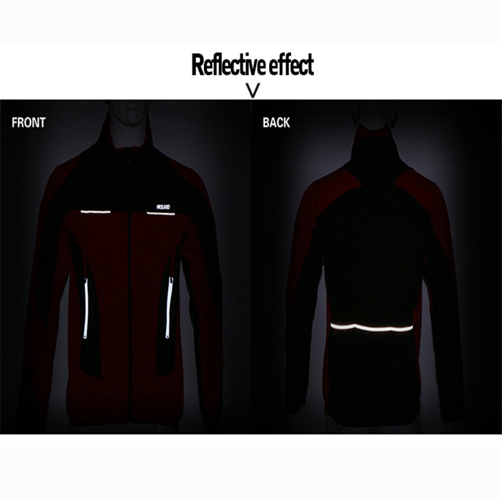 Windproof Men's Thermal Fleece Cycling Jacket Cycling Clothing Cycling Jerseys & Jackets Sports 