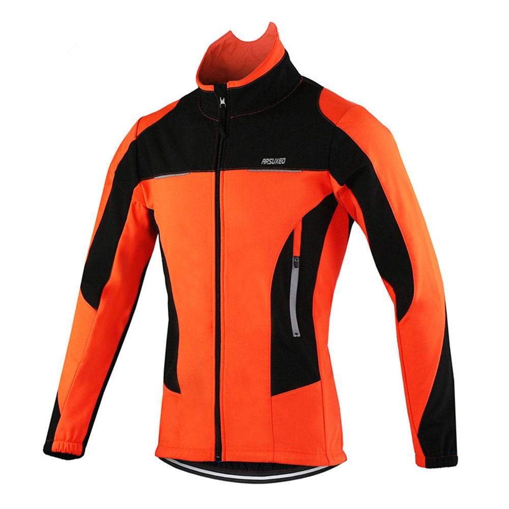 Windproof Men's Thermal Fleece Cycling Jacket Cycling Clothing Cycling Jerseys & Jackets Sports 