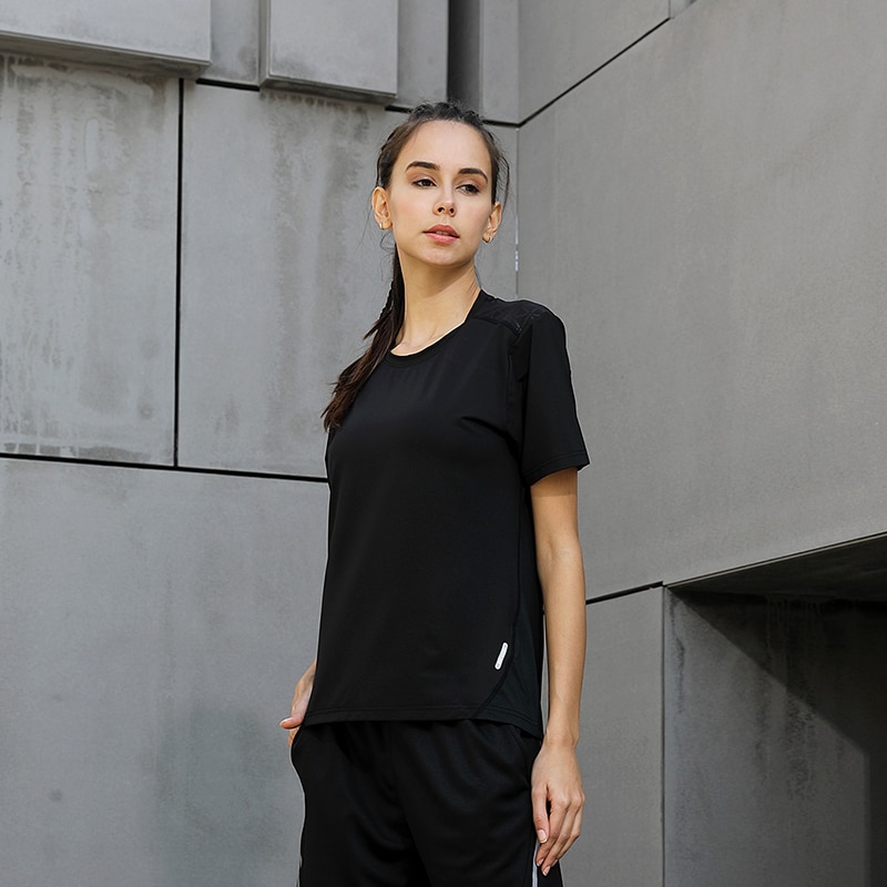 Women's Quick Dry Short Sleeve Slim Sports T-Shirt Sports Tops & T-Shirts Women Sport Clothing 