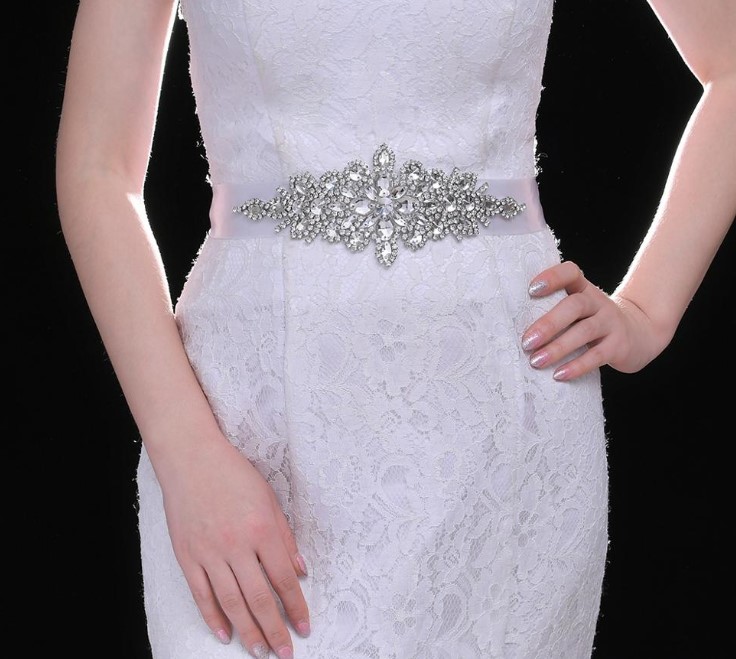 Women's Rhinestone Bridal Belt