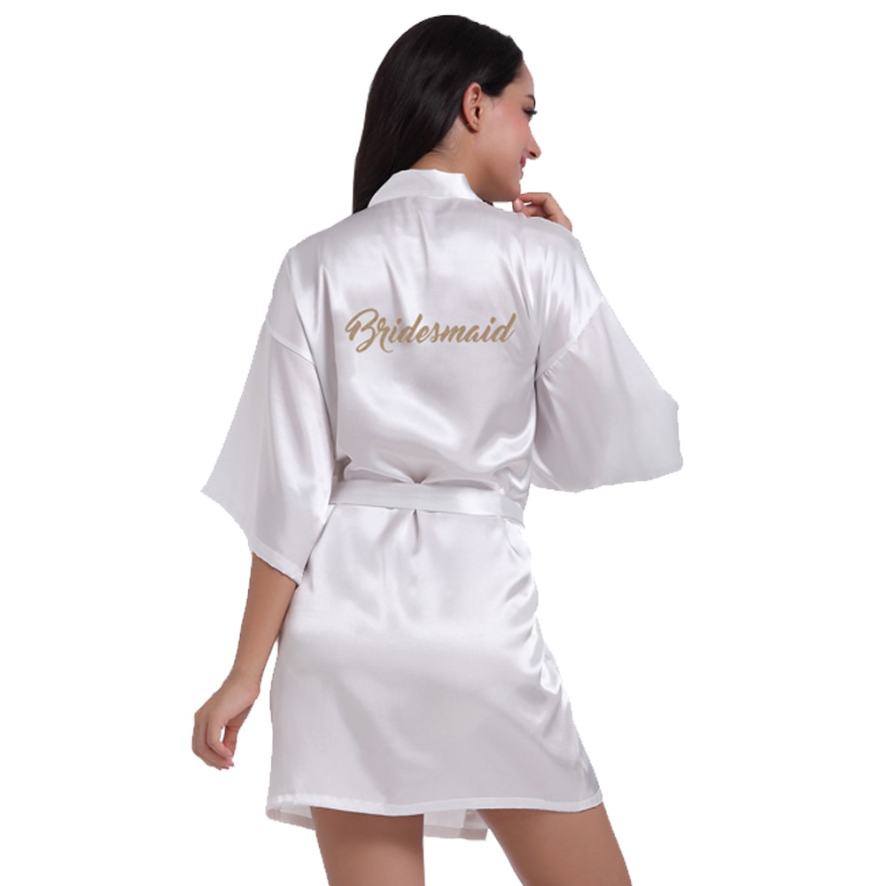 Women's Wedding Bridal Robe