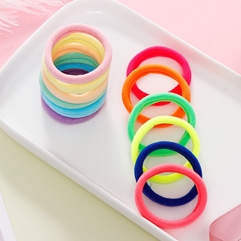 Colorful Nylon Elastic Hair Bands