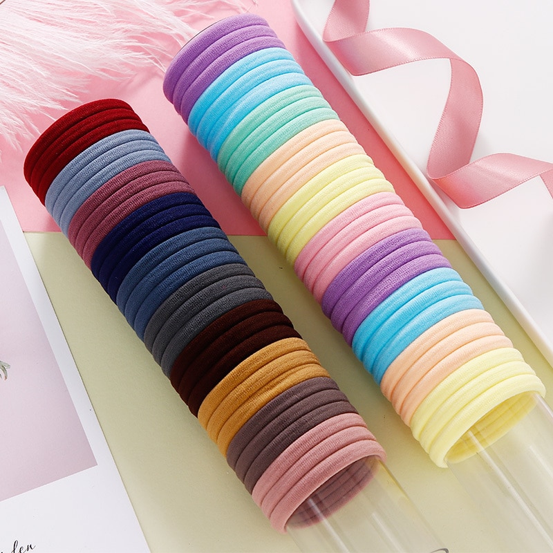 Colorful Nylon Elastic Hair Bands