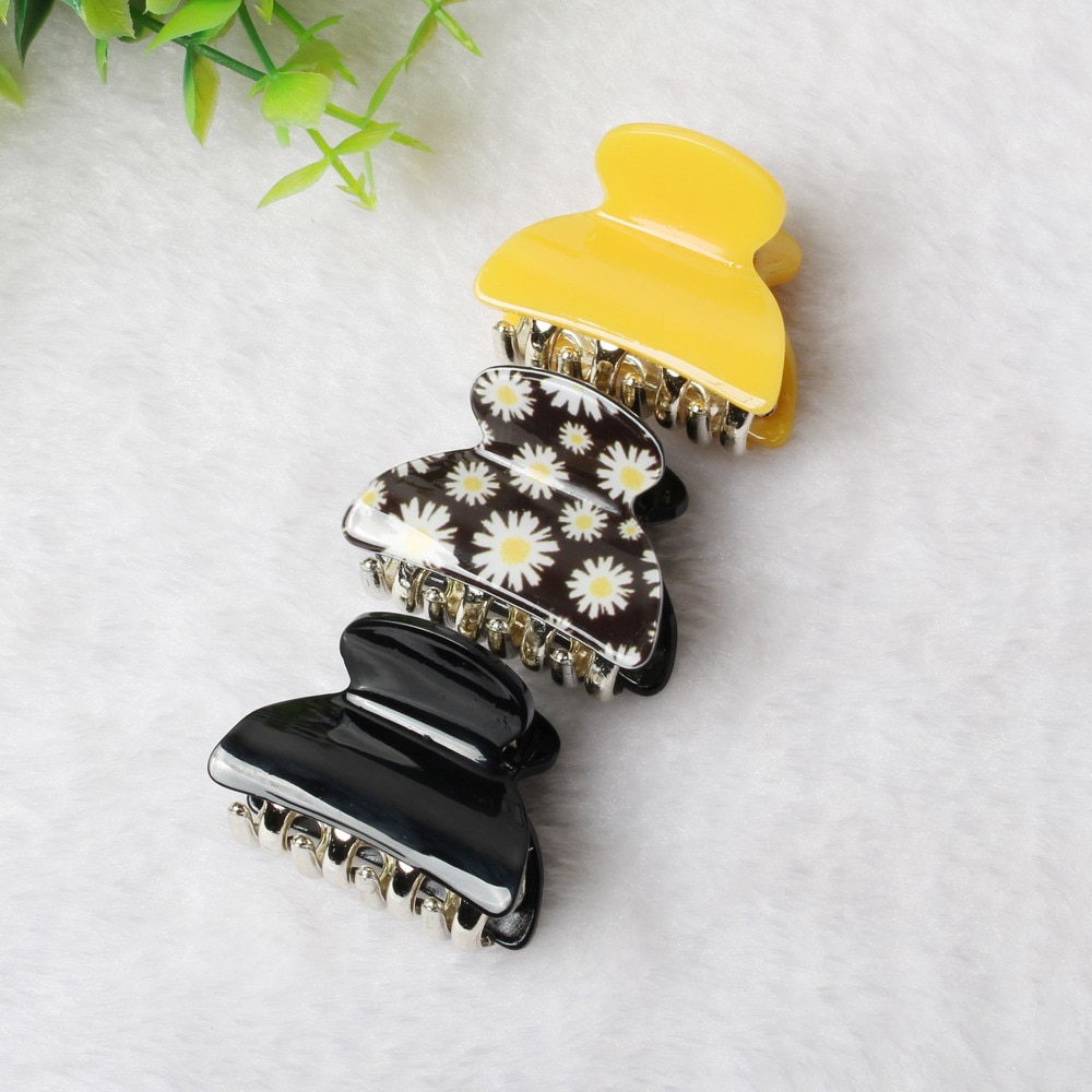 Women's Colorful Mini Hair Clips Set