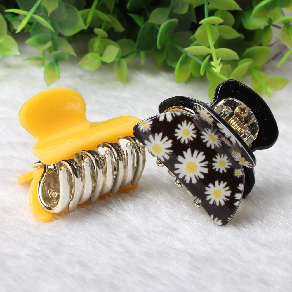 Women's Colorful Mini Hair Clips Set