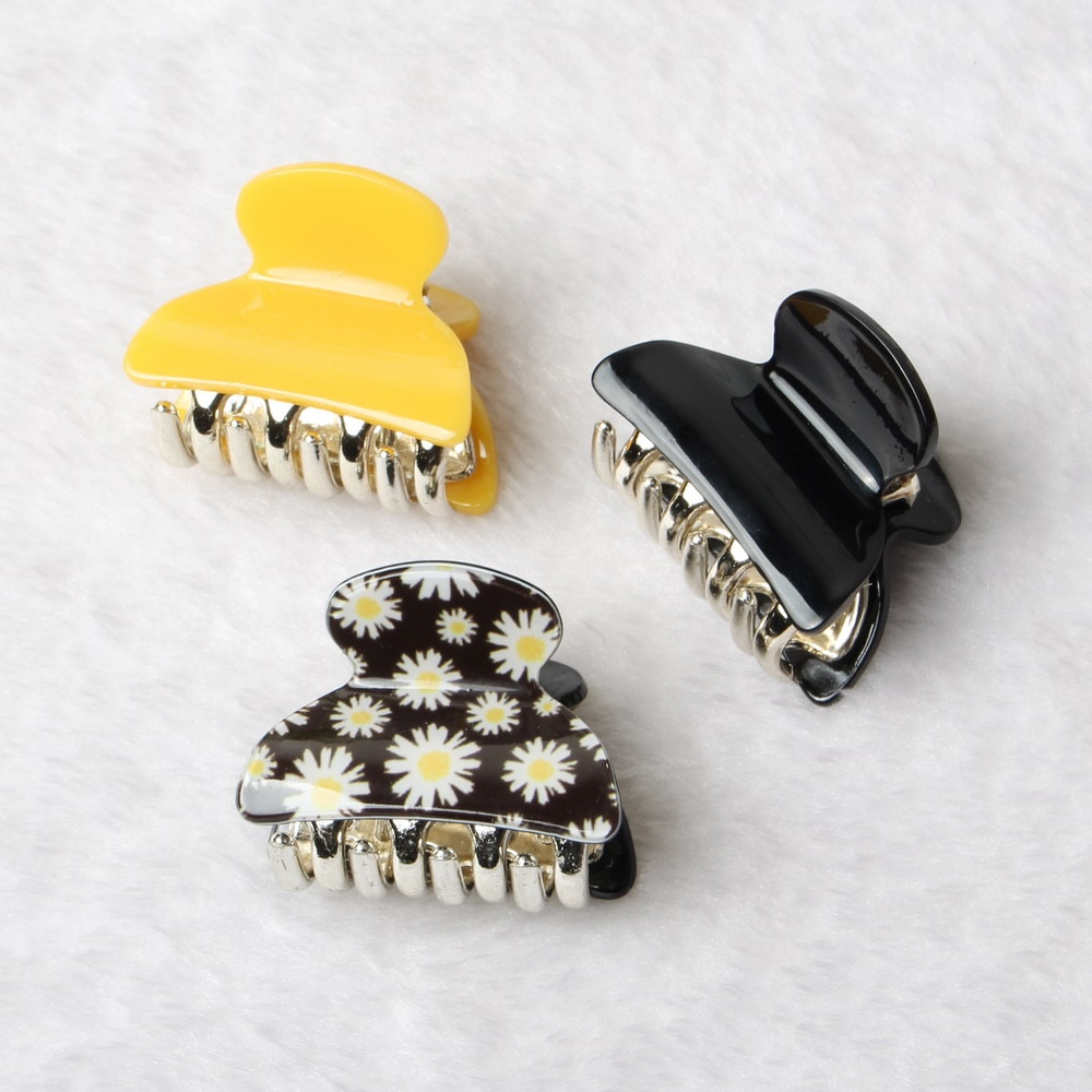 Women's Colorful Mini Hair Clips Set