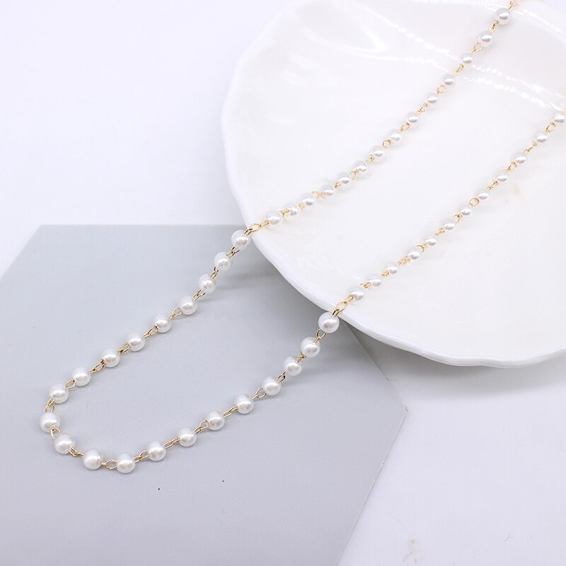 Women's Neck Chain Pearl Choker Necklace