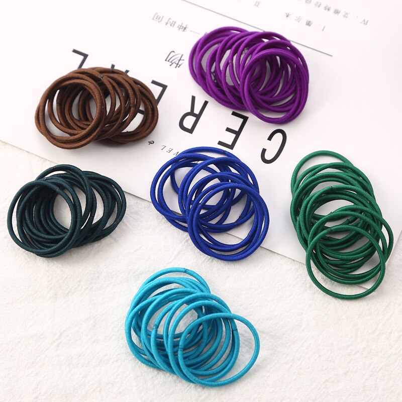 Solid Color Scrunchies for Women