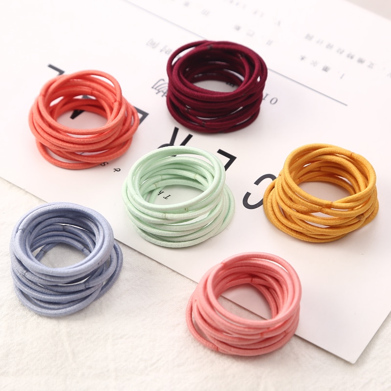 Solid Color Scrunchies for Women