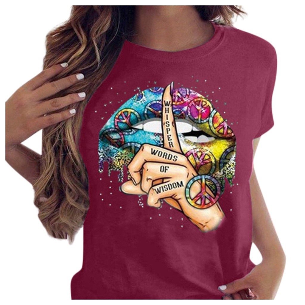 Women's T-Shirt with Wisdom Print