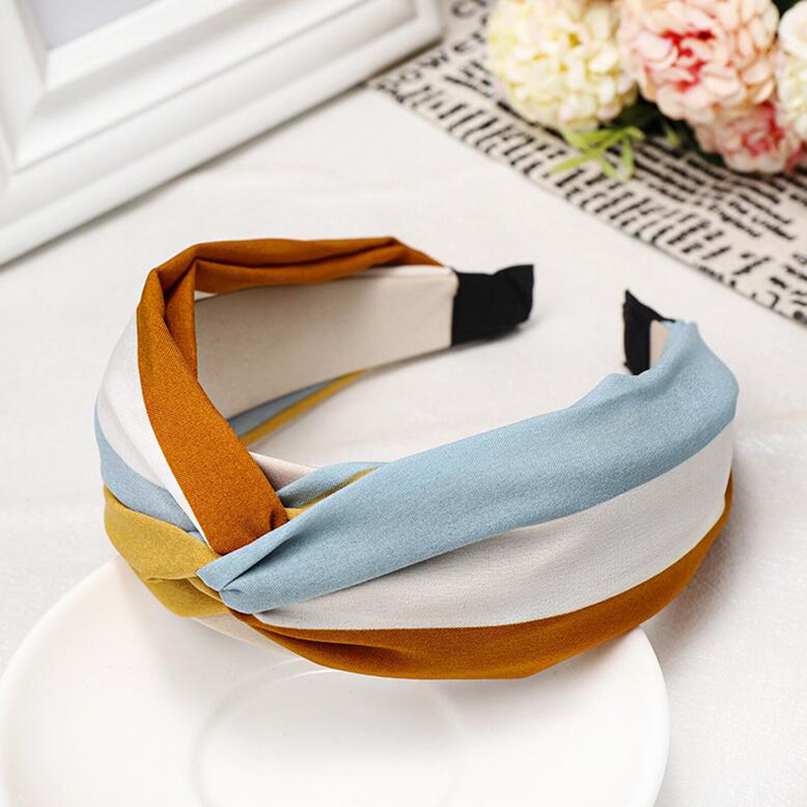 Women's Multi-Color Wide Headband