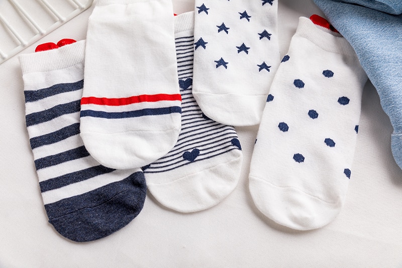 Women's Cotton Cute Printed Socks 5 Pairs
