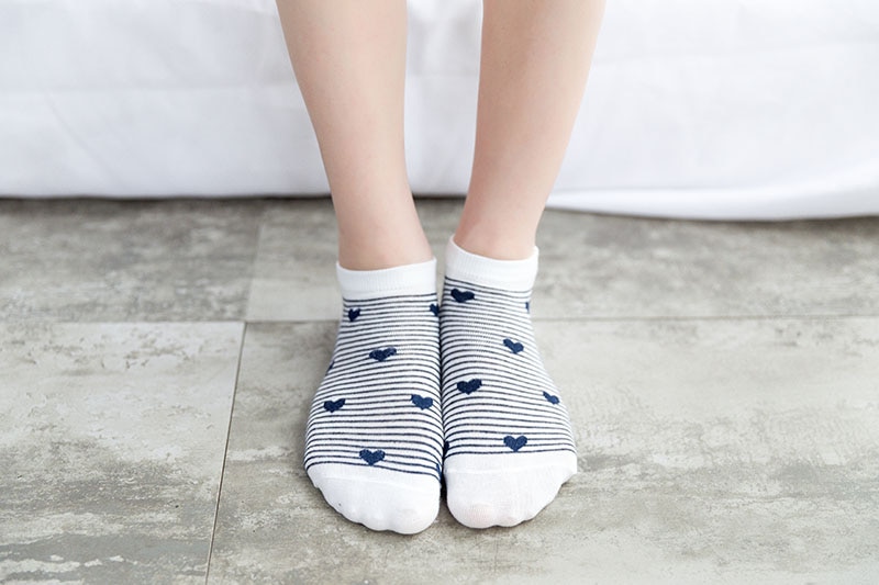 Women's Cotton Cute Printed Socks 5 Pairs