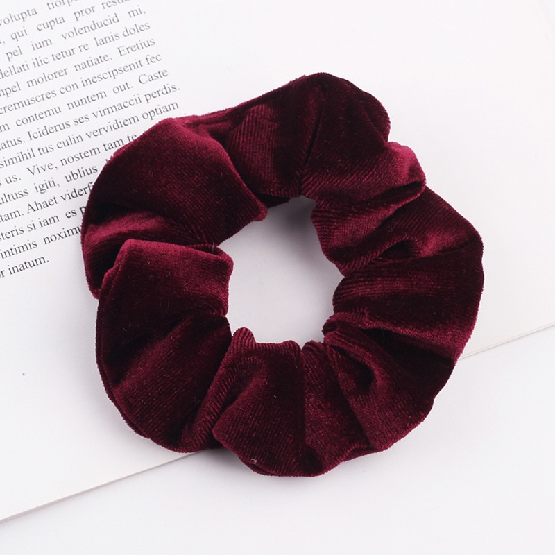 Women's Velvet Elastic Scrunchie