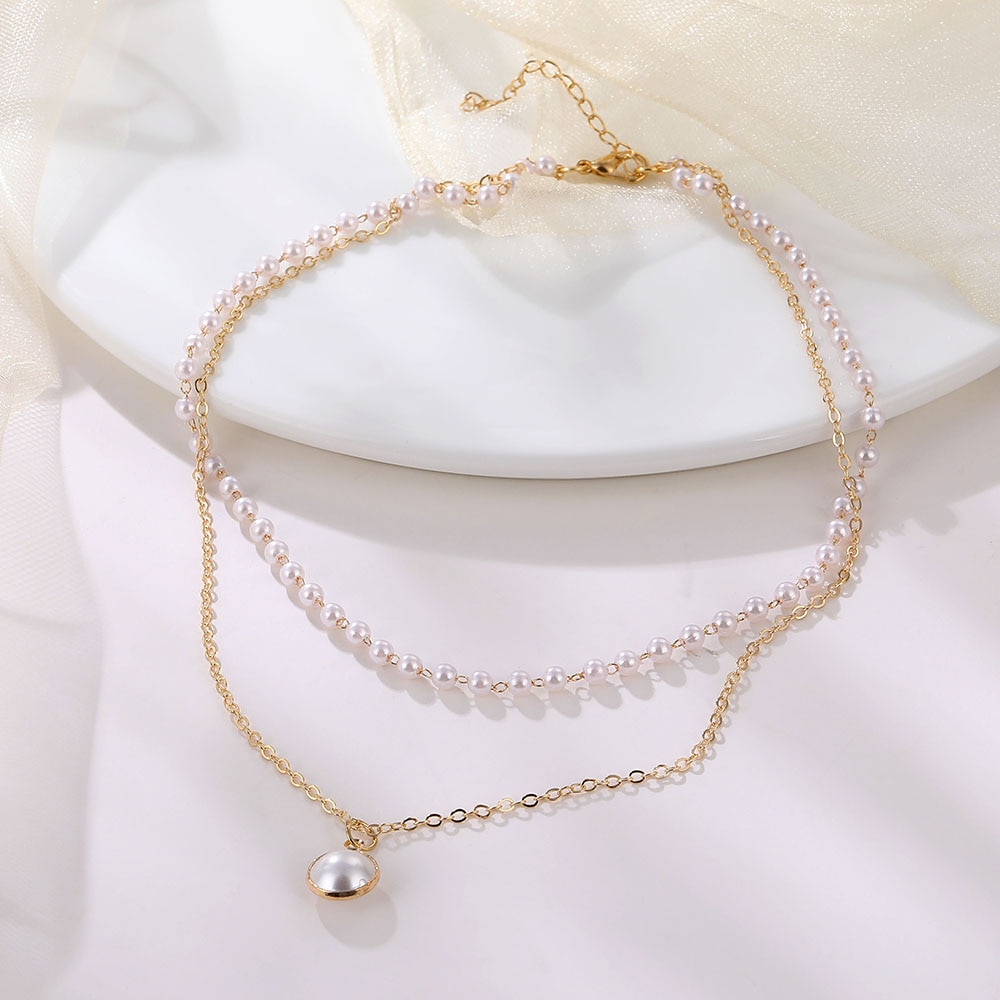 Women's Double Layer Chain Choker