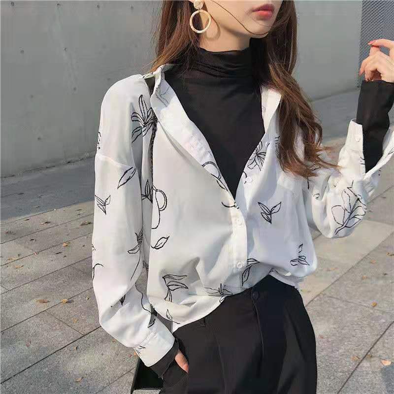 Women's Mesh Lace Blouse