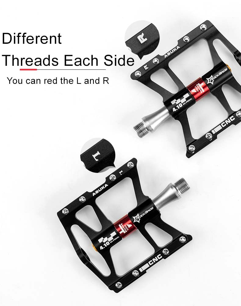 Cute 4 Bearings Bicycle Pedal