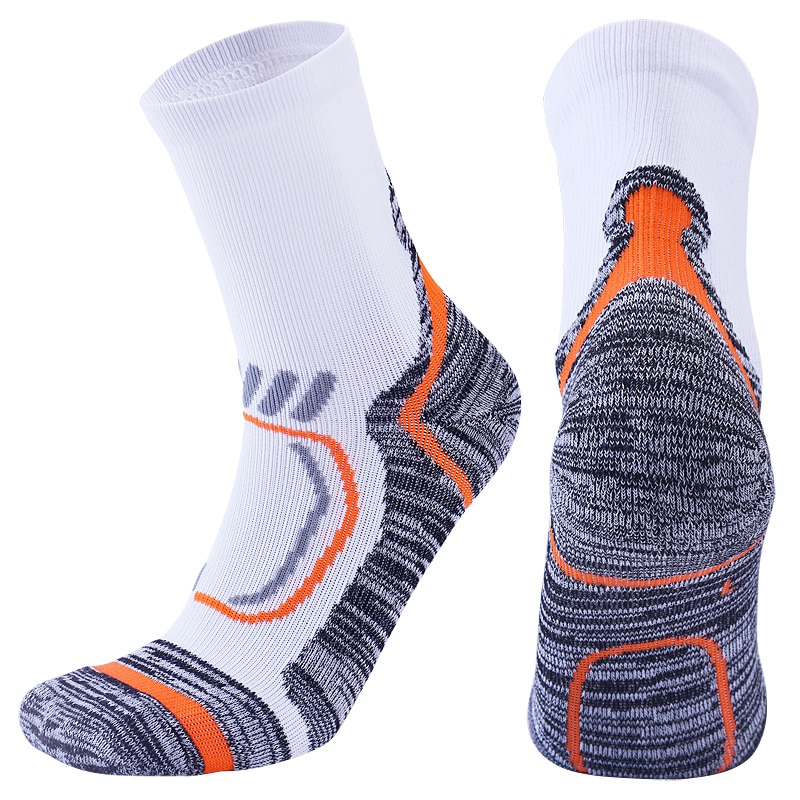 Men's Robotic Print Warm Running Socks