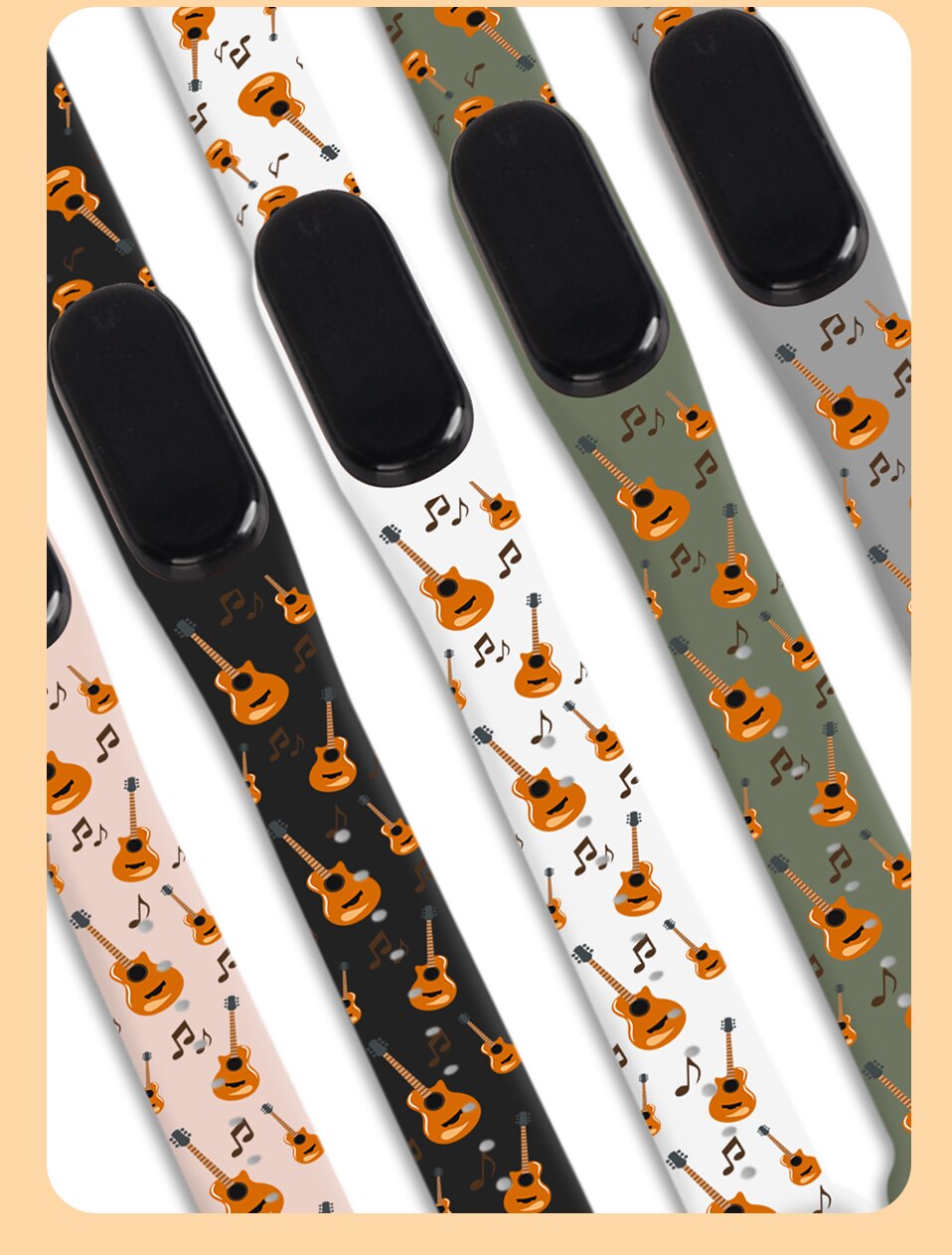 Cartoon Printed Strap for Xiaomi Mi Band 6 / 5 / 4 / 3