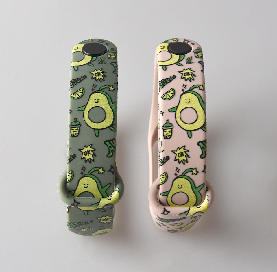 Cartoon Printed Strap for Xiaomi Mi Band 6 / 5 / 4 / 3