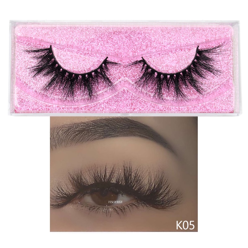 5D Mink Eyelashes Set