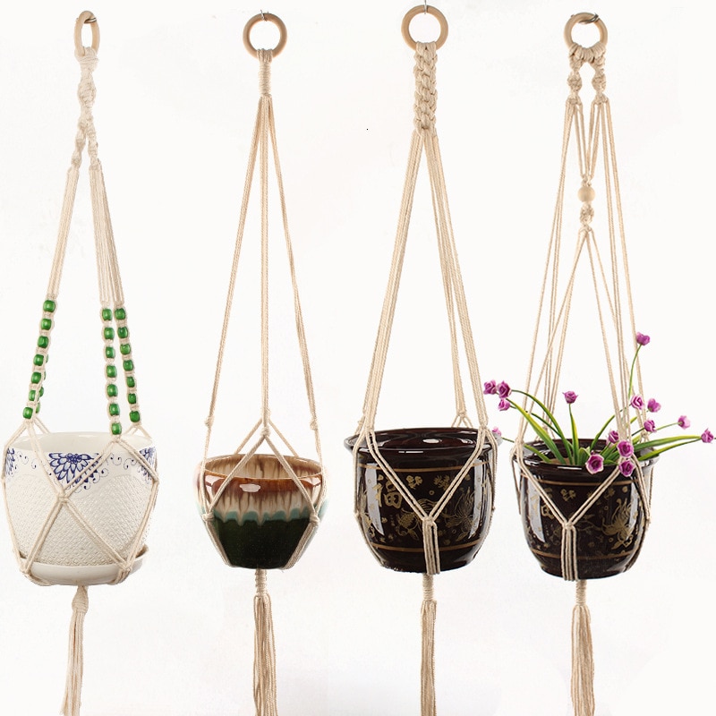 Handmade Macrame Plant Hanger Handmade Macrame Plant Hanger