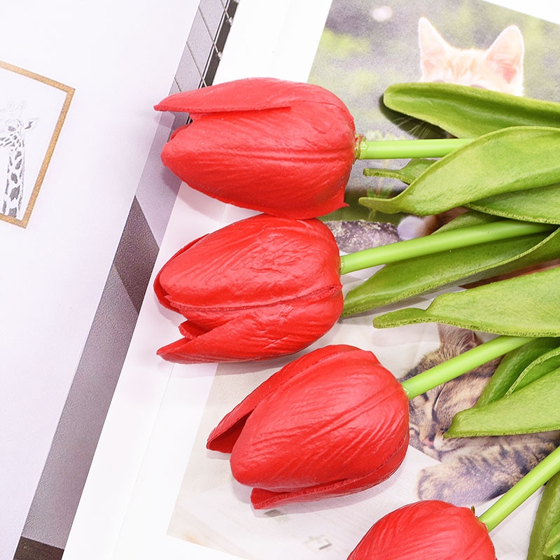 Artificial Tulip Flower Set 10 Pcs