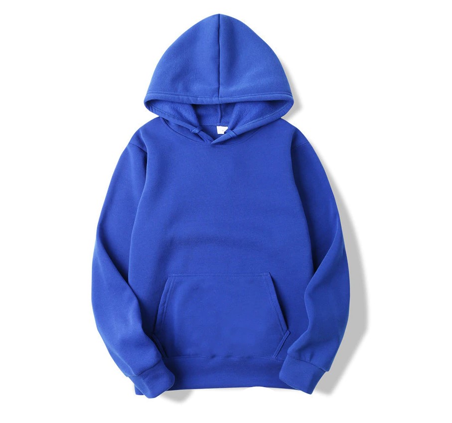 Men’s Solid Color Hoodie - Aalamey