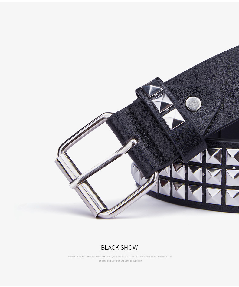 Rock Style Studded Belt