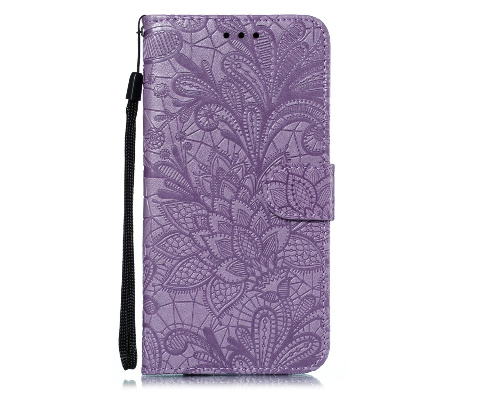 Carved Flowers Flip Case for Xiaomi