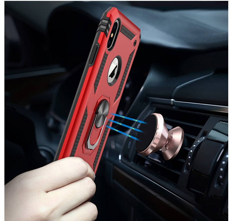 Shockproof Armor Kickstand Case for iPhone