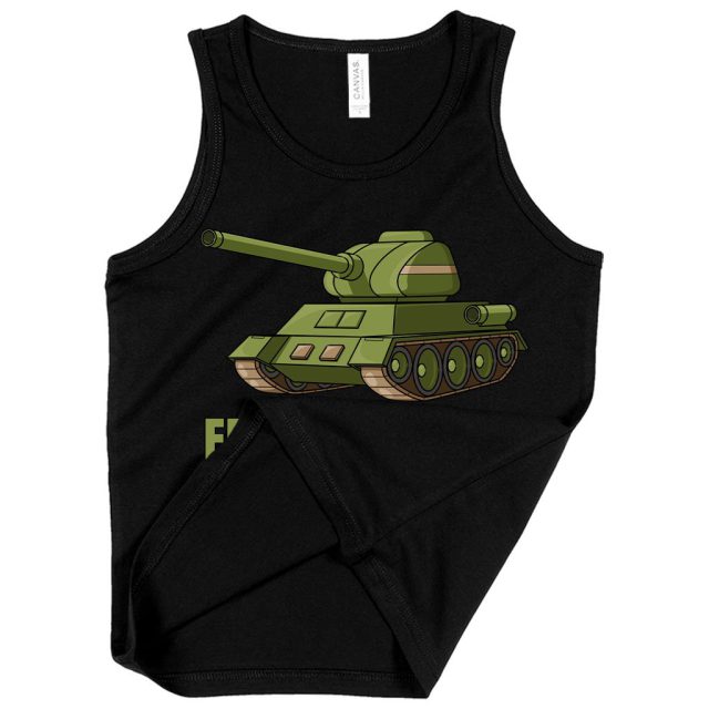 Kids’ Frank the Tank Sleeveless Shirt – Old School Tank - Aalamey