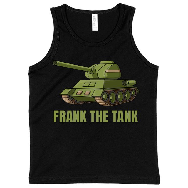 Kids’ Frank the Tank Sleeveless Shirt – Old School Tank - Aalamey