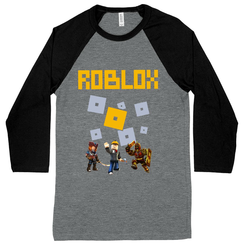 Funny Roblox Baseball T-Shirt – Roblox Characters T-Shirt - Aalamey