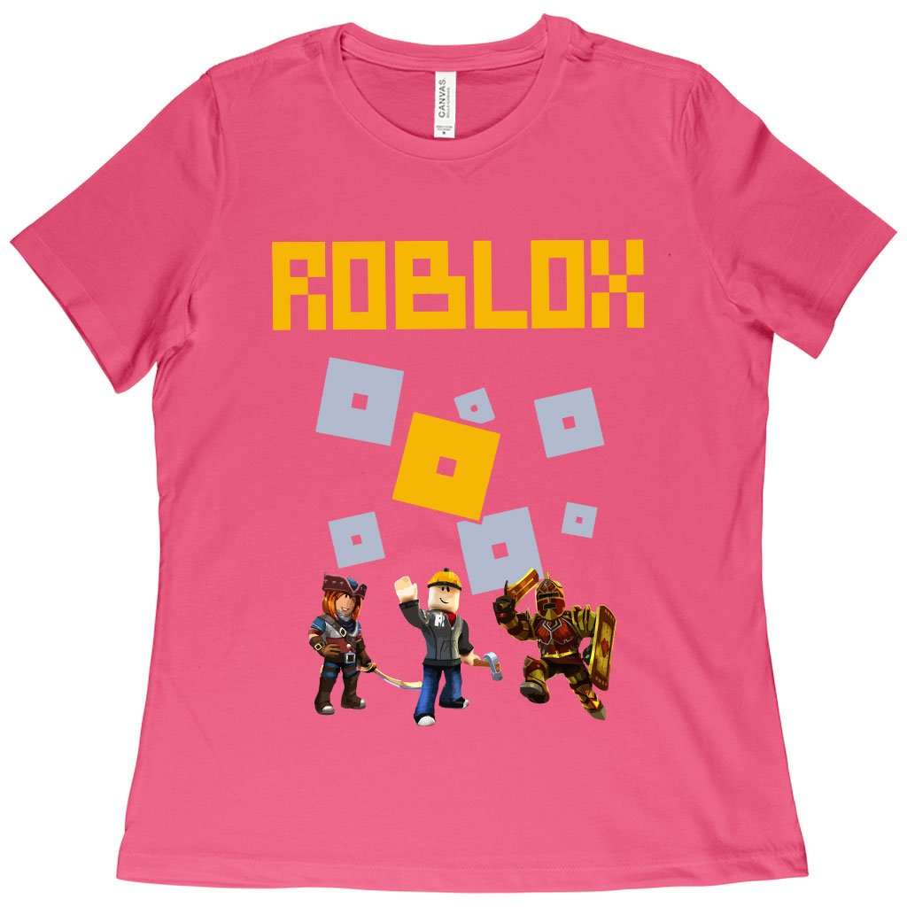 Women’s Funny Roblox T-Shirt – Roblox Characters T-Shirt - Aalamey