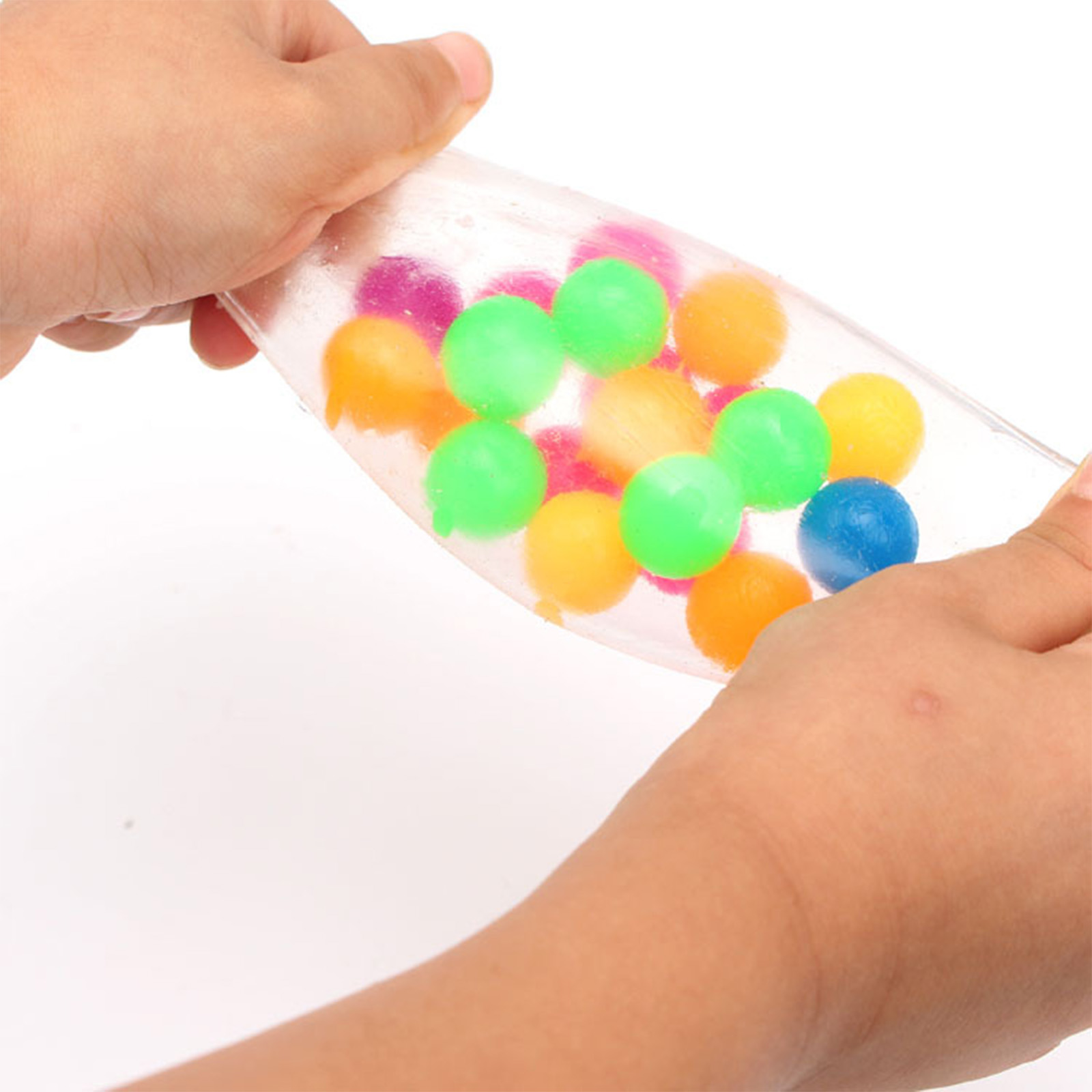 Rainbow Beaded Stress Ball