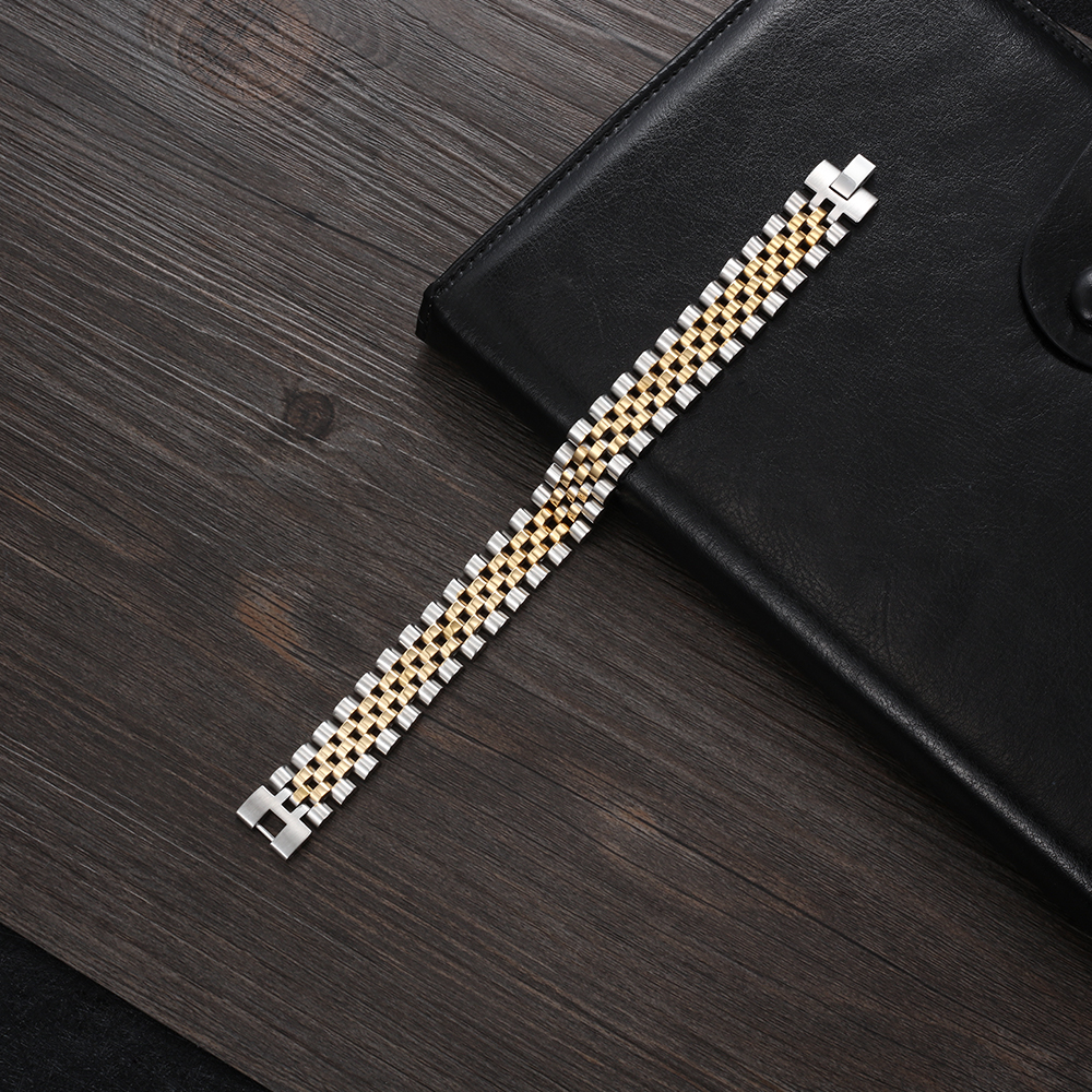 Luxury Stainless Steel Men's Bracelet