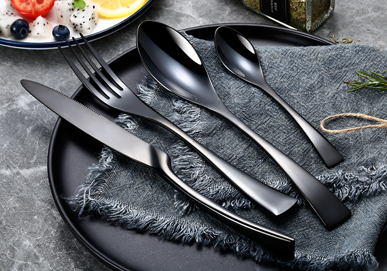 Stainless Steel Cutlery Set, 24 Pcs