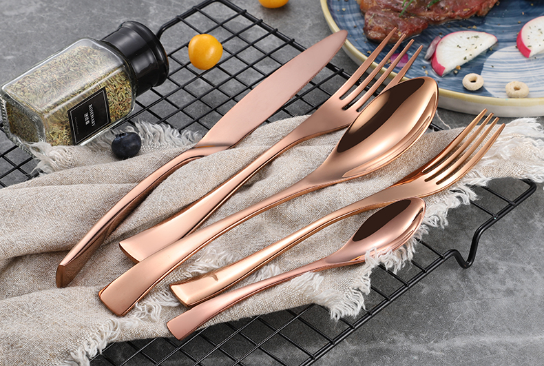 Stainless Steel Cutlery Set, 24 Pcs