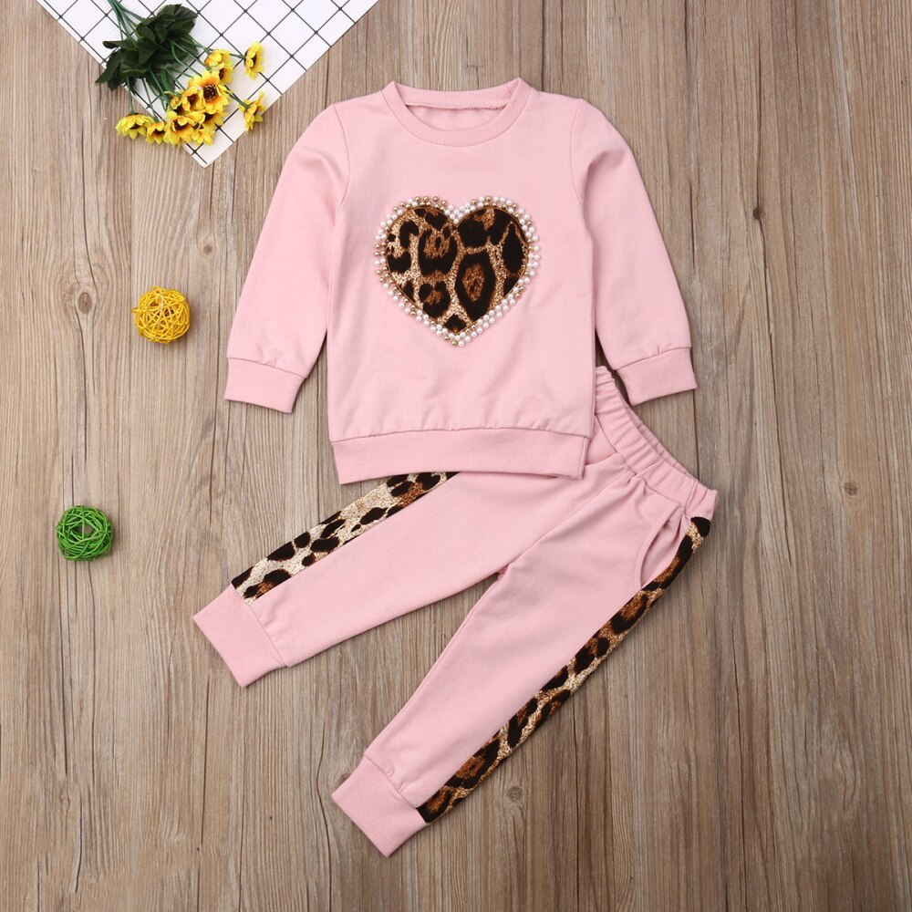 Girl's Fashion Cotton Clothes Set