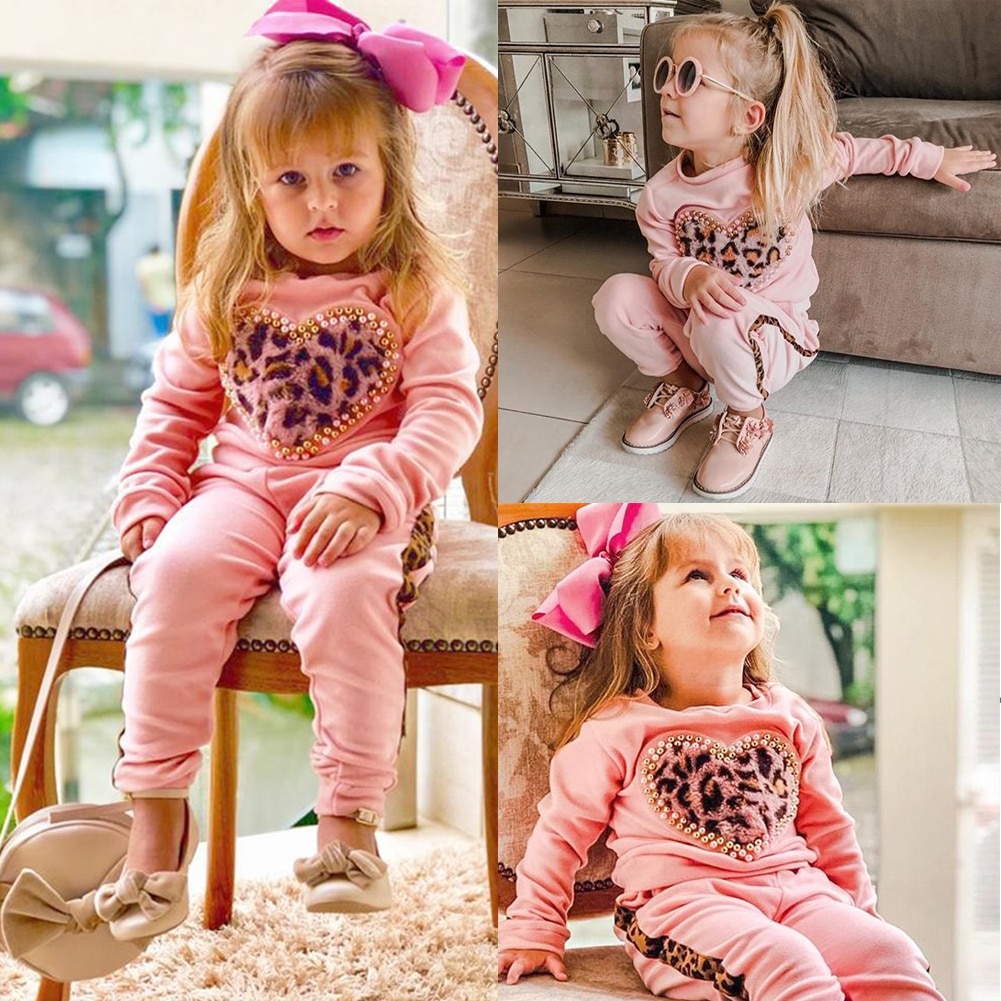 Girl's Fashion Cotton Clothes Set