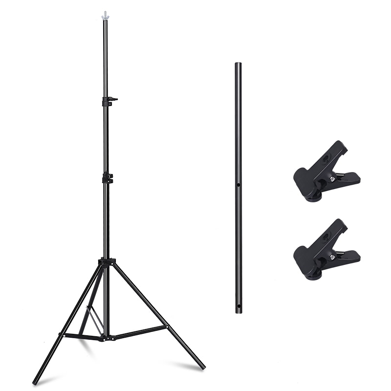 Adjustable T-Shaped Aluminum Backdrop Stand Adjustable T-Shaped Aluminum Backdrop Stand