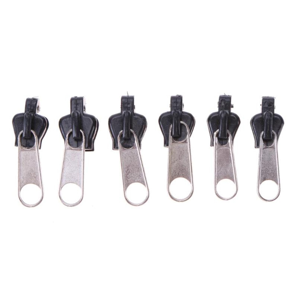 Set of Six Universal Instant Fix Zipper