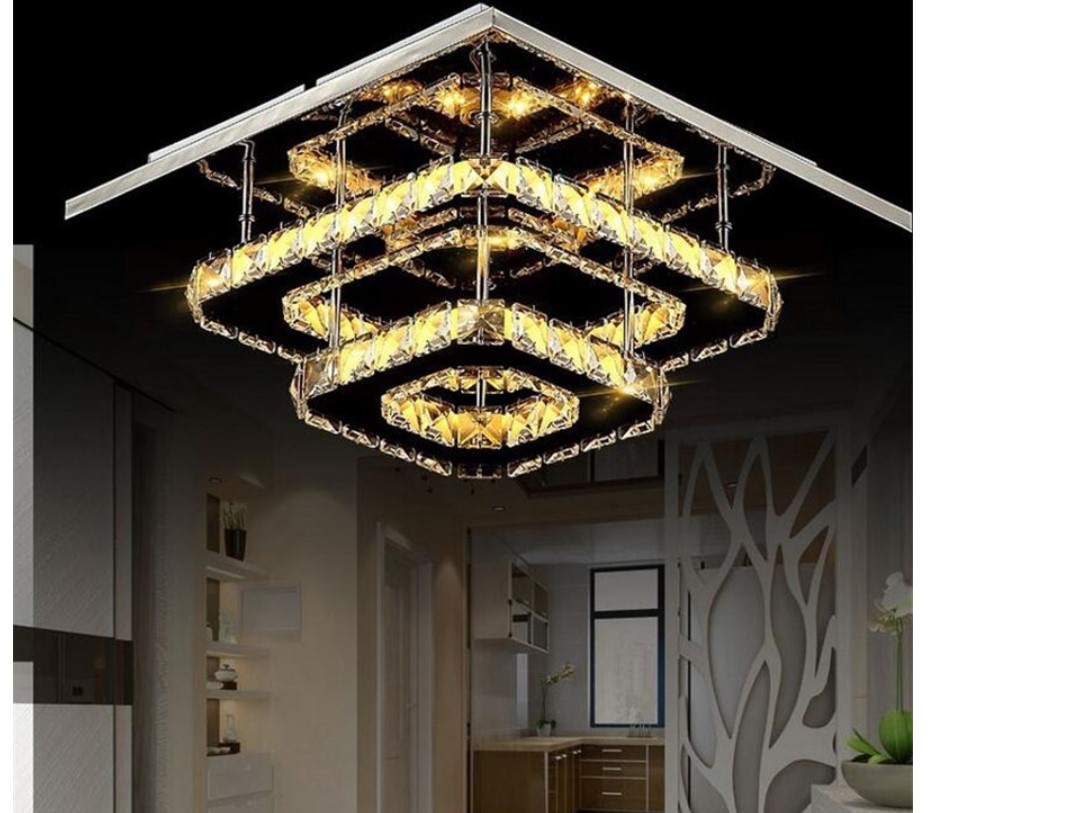 Multi-Layer Square Ceiling Lamp