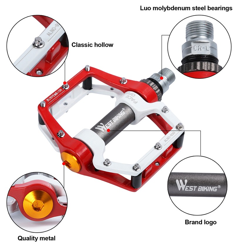 Ultralight Aluminum Cycling Pedals