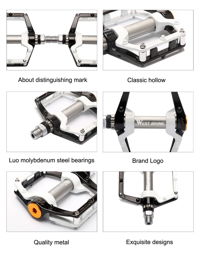 Ultralight Aluminum Cycling Pedals