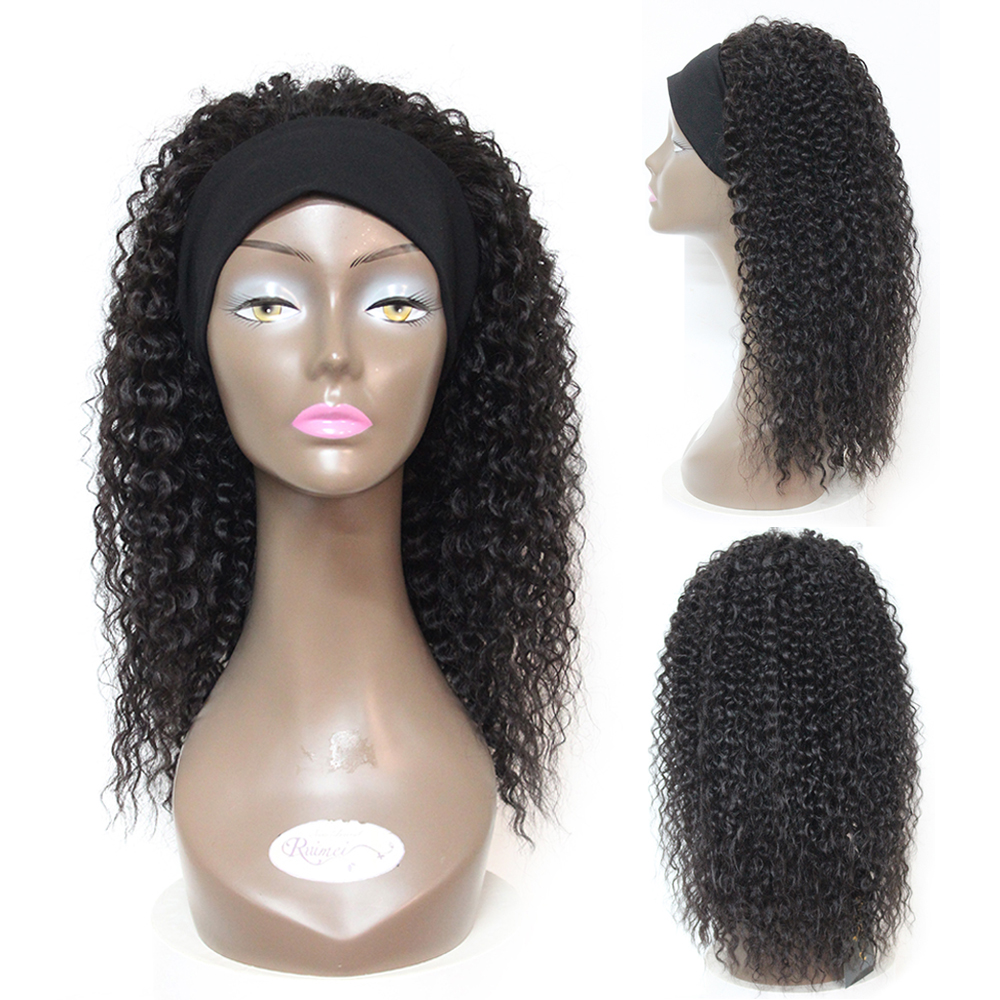 Kinky Synthetic Hair Headband Wig