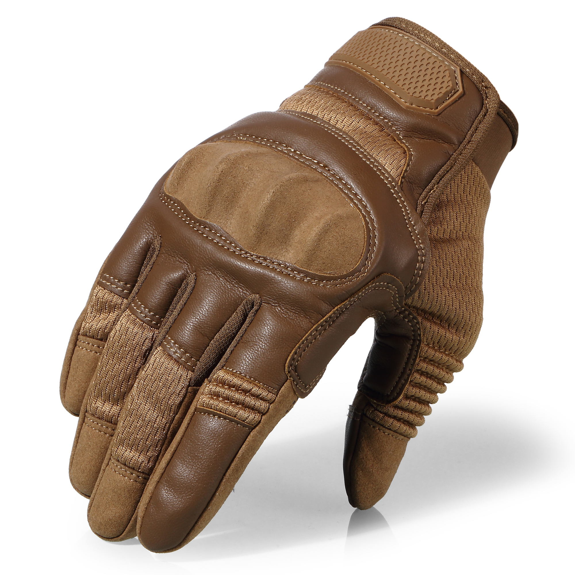 PU Leather Motorcycle Gloves