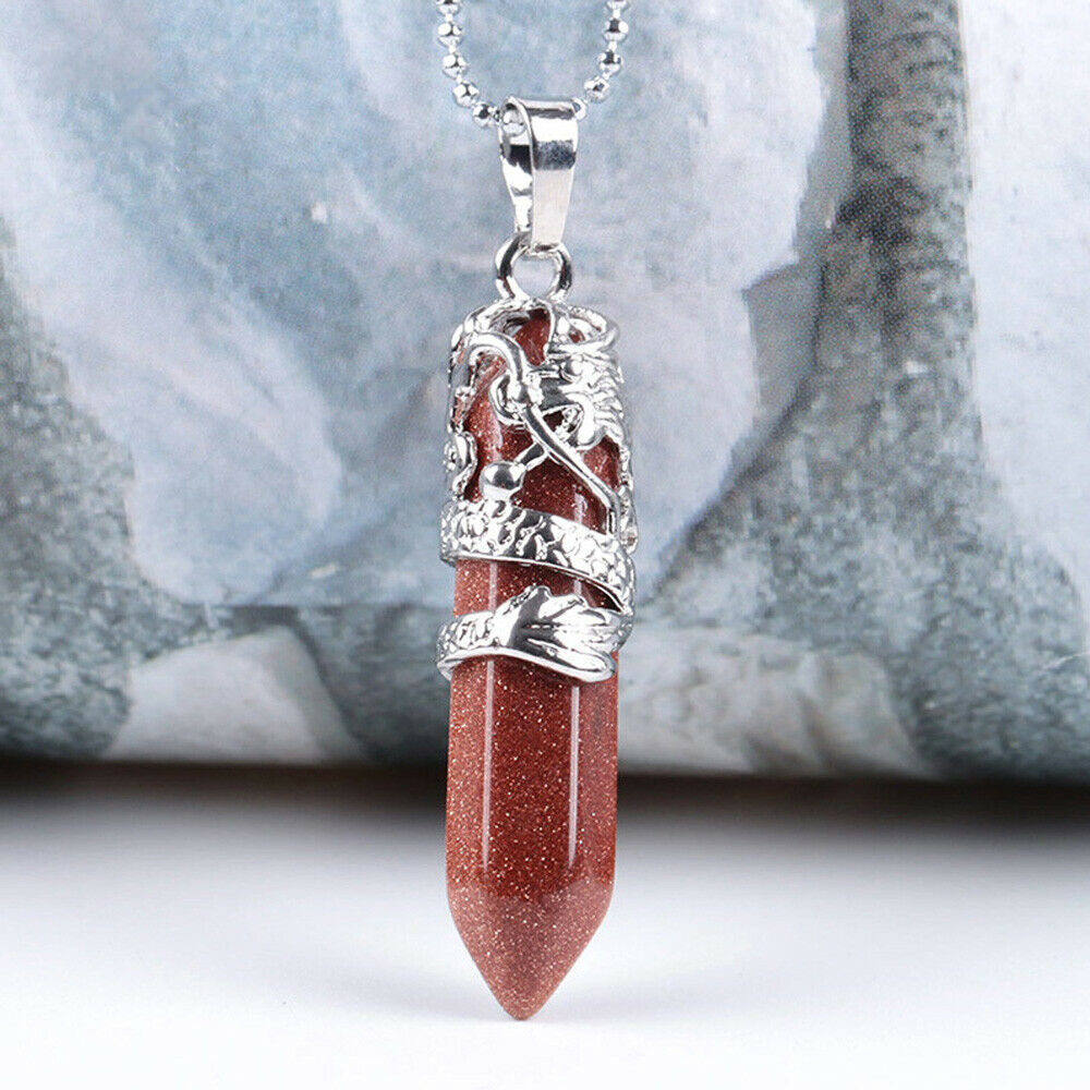 Women's Quartz Crystal Pendant